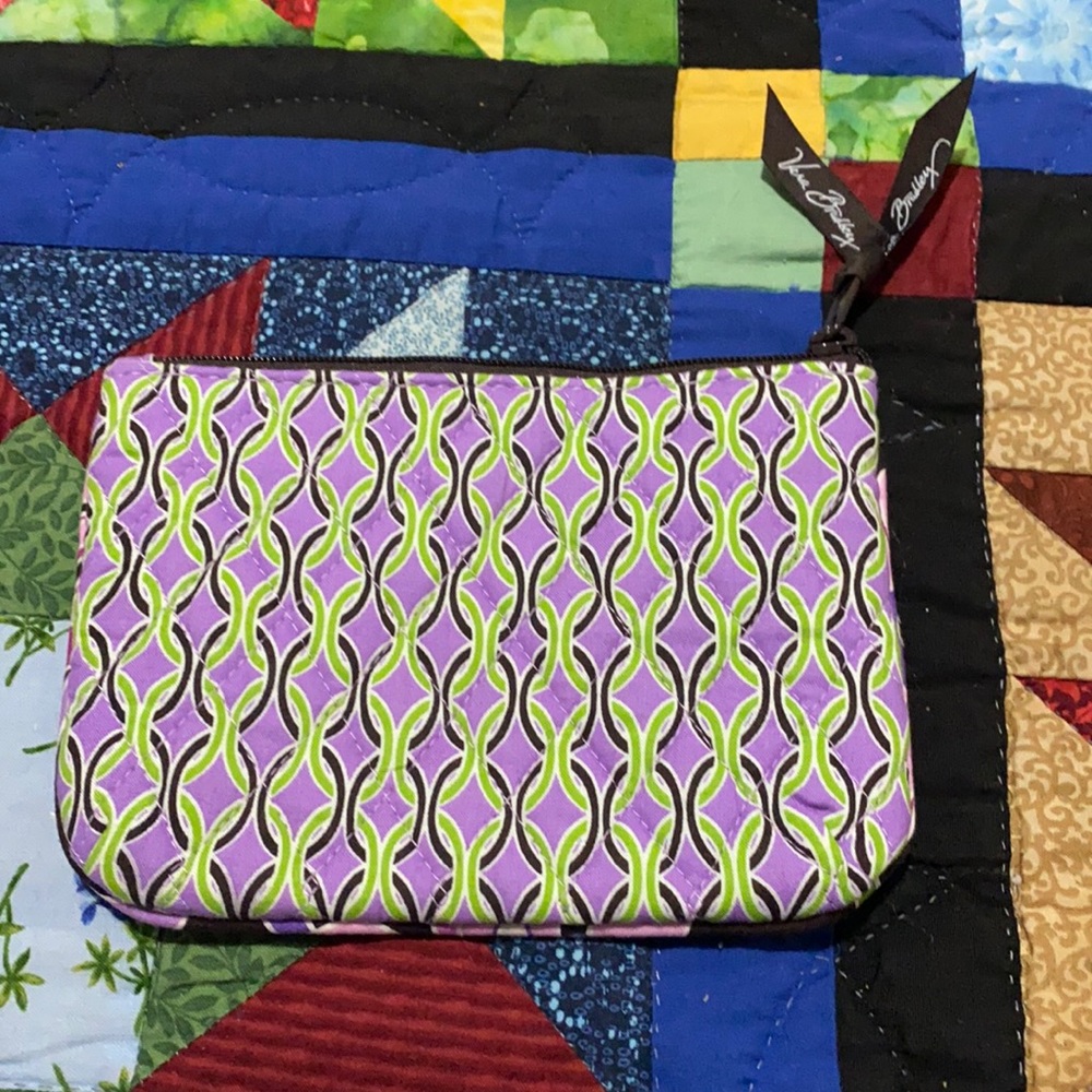 Vera Bradley Quilted Cosmetics Pouch